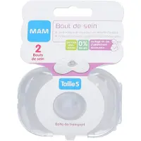 Mam Accessoire allaitement Bout de sein boîte de 2