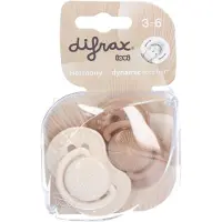Difrax Fopspeen Dynamic Harmony 3-6m 2 St Speen