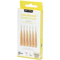 The Humble Co. Interdental borsteltje 6 st - geel - 0.70 mm
