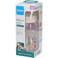 Mam Crystal Beige Fles (260 ml)