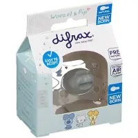 Difrax - Natural Speen - Newborn - Woezel en Pip - 1 stuk