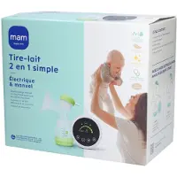 Mam 2-in-1 Eenvoudige Melkkolf - Elektrisch en handmatig 1 St Apparaat