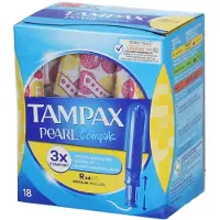 Tampax Pearl Compak Regular 18 St Tampon