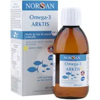 Norsan | OMEGA-3 TOTAL VISOLIE NATURAL | 2000 MG | EPA 1120 MG | DHA 536 MG | DPA 128 MG | VITAMINE D EN E | PUUR EN ZUIVER | 200 ML