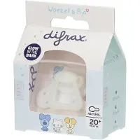Difrax Fopspeen 20+ maanden natural Woezel & Pip