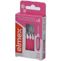 Elmex Set Interdentale Borsteltjes Iso 0 0,6 mm 8 St Overige
