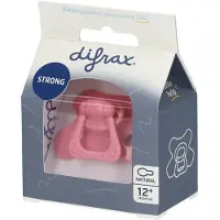 Difrax Fopspeen Natural Raspberry 12 Maanden+ 1 St Speen