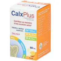 CalxPlus Sinaas | Calcium | Botten | Calcium – Vitamine D en Vitamine K 60 St Tabletten