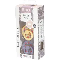 BIBS Fopspeen Duo Liberty Garden Strawberry Pale 2 2 St Fopspeen
