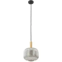 LINDBY Hanglampe , Doroteo, dimbare, Grijs, Eetkamer, Glas, Vintage / Retro