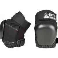 187 Killer Pads - Pro Black Knee Pads - Kniebeschermers - M