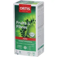 Ortis Vruchten & Vezels Forte Transiplus complex 12x10 g Zakje