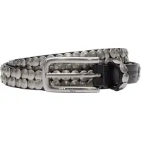 Liebeskind berlin Studded belt Leer 95 cm zwart