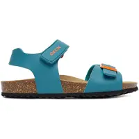 Geox GHITA JONGENS Sandalen - LICHTBLAUW/ORANJE - Maat 28