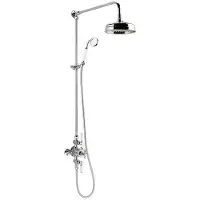 Sapho Combi-doucheset met thermostatische mengkraan, chroom