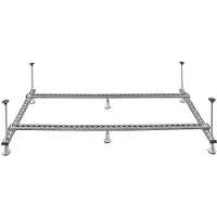Polysan Ondersteuningsframe voor rechthoekig bad 180x80cm