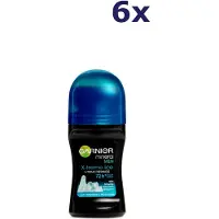 Garnier 6x Roll On 50ml For Men Xtreme Ice Deodorant