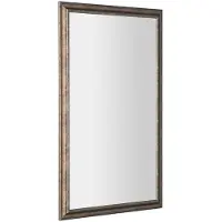 Sapho Romina Spiegel 58x98cm, met houten lijst, bronspatina