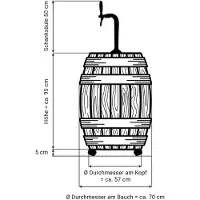 Ich-zapfe BARRIQUE-Biertap mobiele bier bar, complete set, NC Adapter