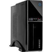 Inter-Tech IT-607 Desktop PC-behuizing Zwart