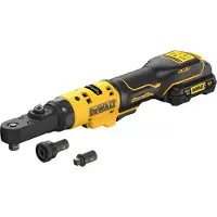 DeWalt DCF500L2G-QW 12V Li-ion Accu Haakse Ratelsleutel Set (1x 3.0Ah Accu) In Inlay - 1/4'' & 3/8''