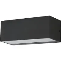 Osram LED-wandlamp buiten ENDURA STYLE IDRI, alu / grijs / zink, Kunststof, Modern, LED wandlamp buiten