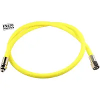 Metalsub Regulator Flex Hose Geel 122 cm