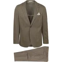 Suitable Flex Jersey Suit Beige