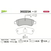 Valeo 302223A Remblokken