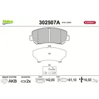 Valeo 302507A Remblokken