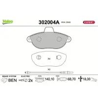 Valeo 302004A Remblokken
