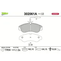 Valeo 302061A Remblokken