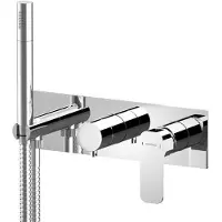 Sapho Spy Inbouwmengkraan voor douche/bad inclusief handdouche, 2-weg, chroom