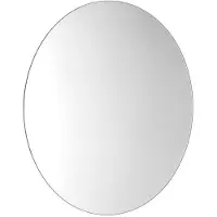Sapho Velur ronde spiegel met LED-achtergrondverlichting, ø 80cm