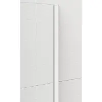 Polysan Esca wandprofiel 2100mm, wit mat