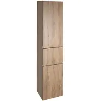 A&n&a aqualine Altair Wastafelonderkast 40x184x31cm, rechts, eiken emporio