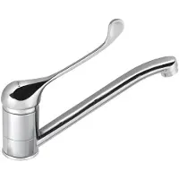Bruckner Hoffer Keukenkraan, medische hendel, 22,1cm, chroom