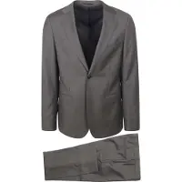 Suitable Faux Uni Kostuum Wol Grijs