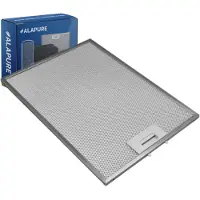 Alapure metalen filter, geschikt voor Atag 23682, afmetingen 380x284x5 mm