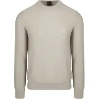 BOSS Trui 'Anion' greige