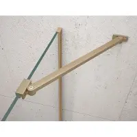 Gelco Vario hoeksteun 650 mm, goud mat