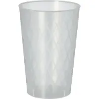 Papstar 40 Herbruikbare glazen voor cider 0,25 l Ø 7 cm · 10,5 cm onbreekbaar