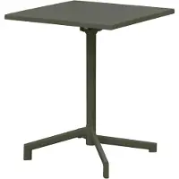 Ebuy24 Adam tuin cafétafel 60x60 cm inklapbaar groen.