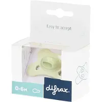 Difrax Fopspeen Natural 0-6 M SE Lime Emerald