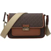 Michael Kors Schoudertas 'Bradshaw Medium Pocket Messenger Bag' bruin