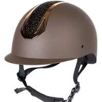 Jansen Veiligheidscap Pro F2 Matt Crystal Bruin/Goud - L
