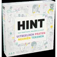 Asmodee HINT! - Partyspel - Uitbeelden & Tekenen - Teams