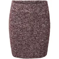 Pieces Pcsoftcrush Hw Gebreide Rok Dames Winetasting XS