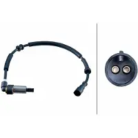 Hella 6PU 358 252-721 Wielsnelheidssensor (ABS)