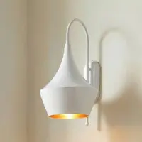 ROYALTECH Wandlamp Olaf, dimbaar, wit / opaal, Woon-/ Eetkamer, metaal, wandlamp